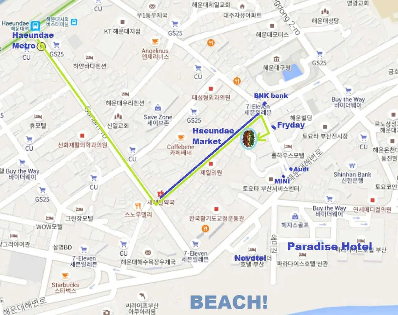 Guest house Backpackers' House Hotel Busan